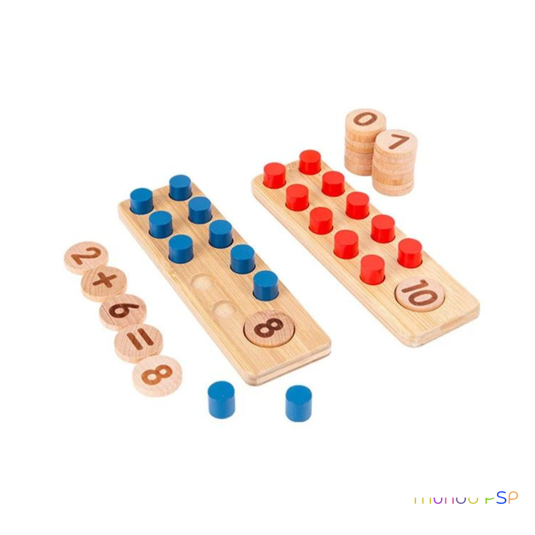Tablero contador montessori